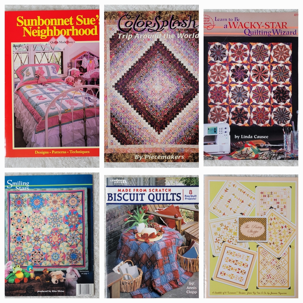 Huge Lot of Quilting Books Collection Galore!